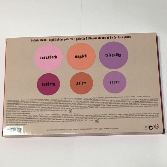 💕Kat Von D Fetish blush and highlighter pallete💕 - Picture 6 of 10